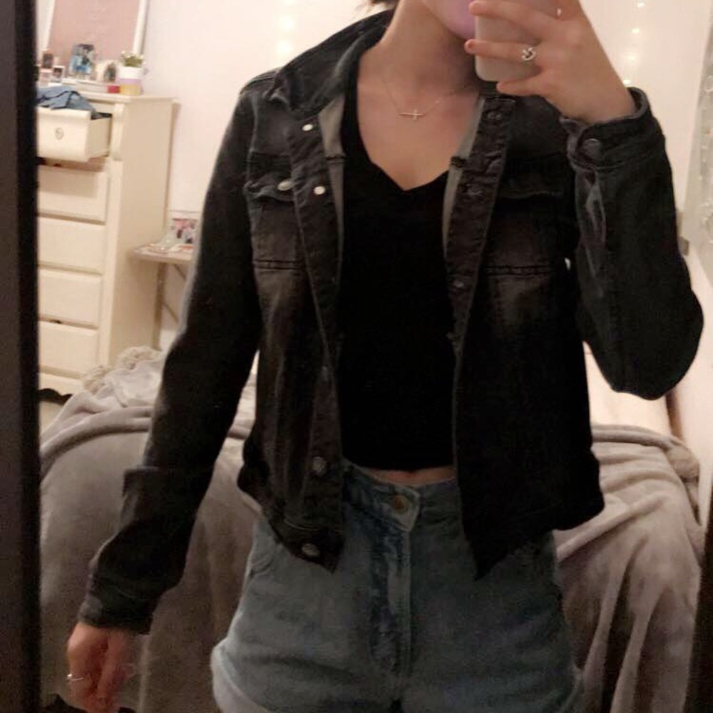 Rock & Republic American Flag Jean Jacket